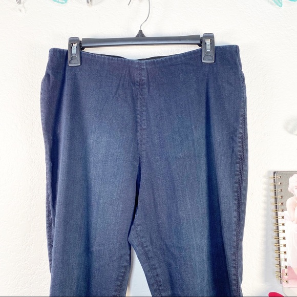 coldwater creek pull on jeans